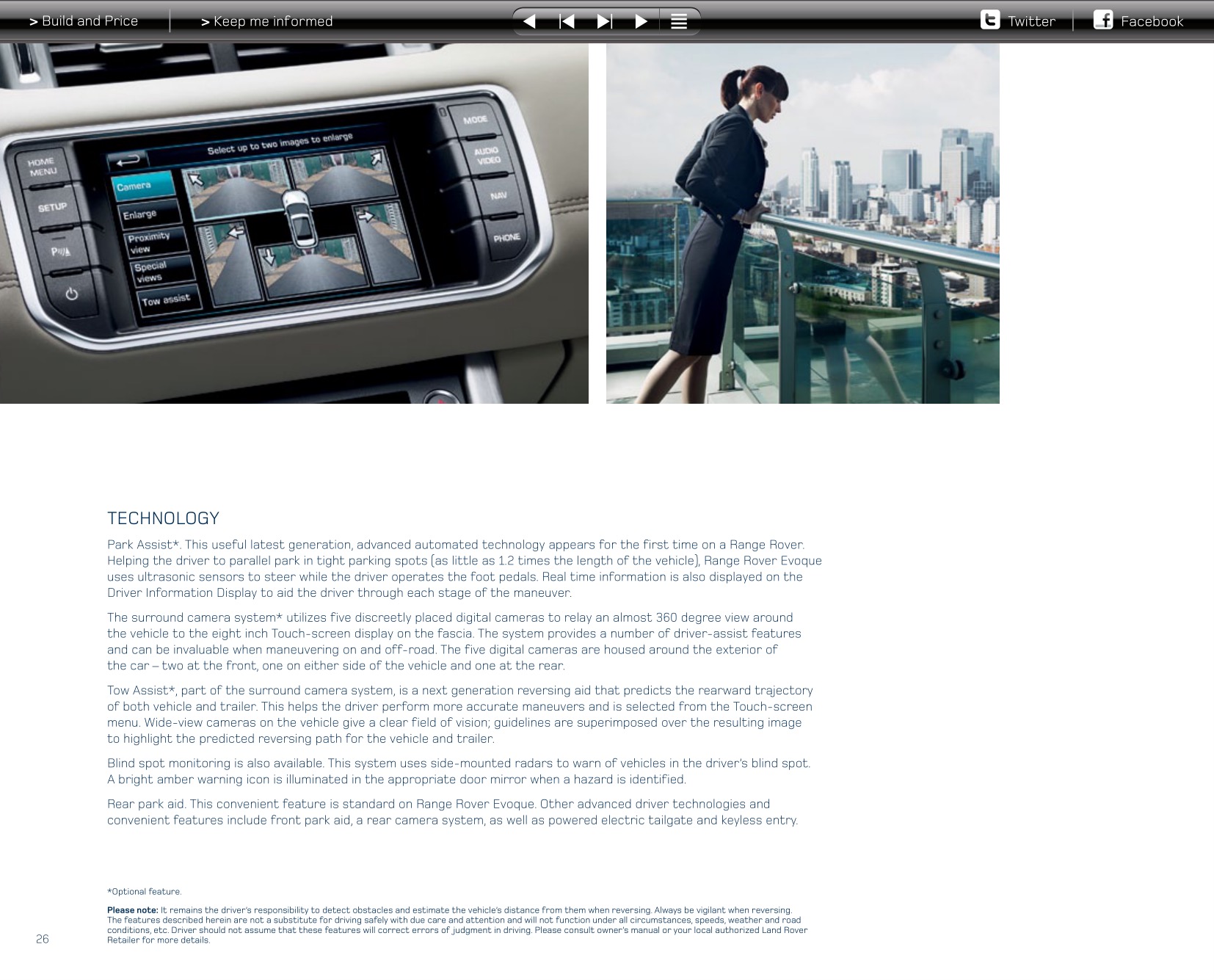 2013 Land Rover Evoque Brochure Page 42